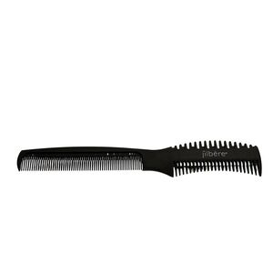 VTG Jilbere Hair Shaper Razor Comb Black Thinning Texturizing Tool Salon Durable